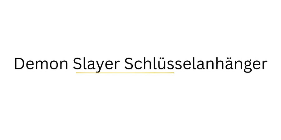 Demon Slayer Schlüsselanhänger