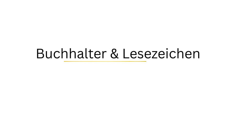 Buchhalter & Lesezeichen