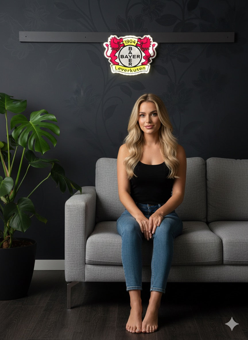 Bayer 04 Leverkusen LED Lampe