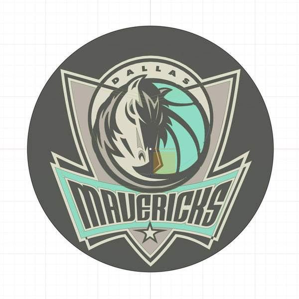 Dallas Mavericks Led-Lampe