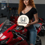 Honda LED-Leuchtschild – Perfekt für Garage, Werkstatt und Motorradfans