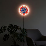 LED-Lampe im FC-Bayern-Design