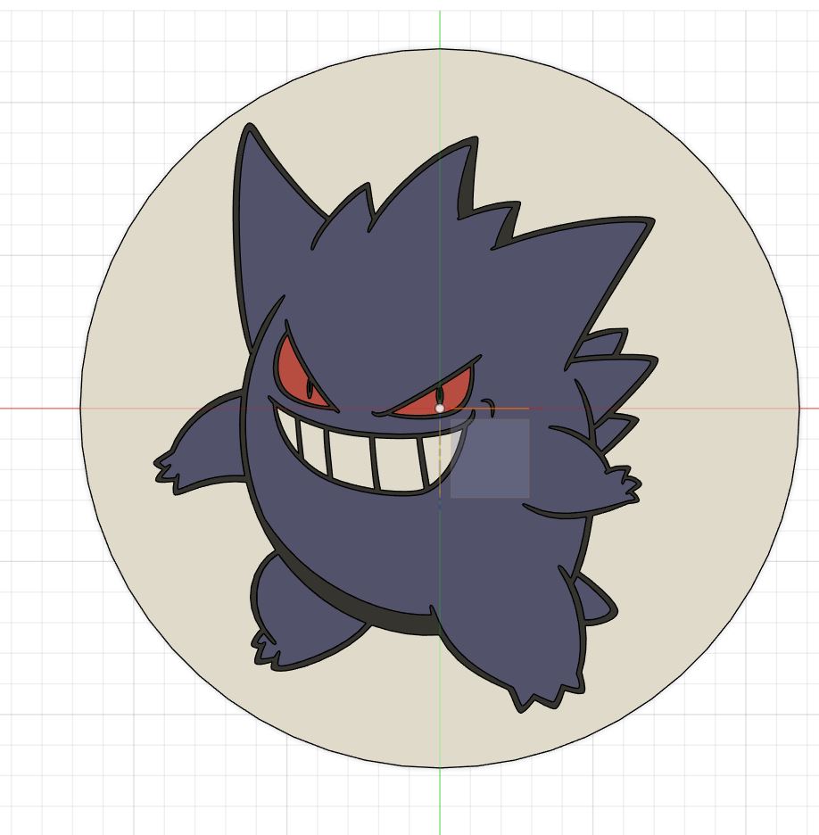 Pokémon Ganger  LED-Lampe