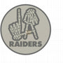 Football-LED-Lampe im Raiders-Stil