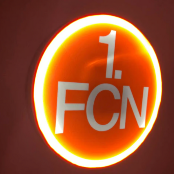 1. FC Nürnberg LED Lampe